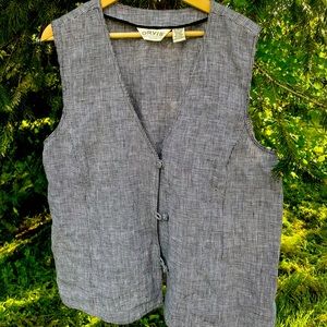 Classic ORVIS Linen Vest